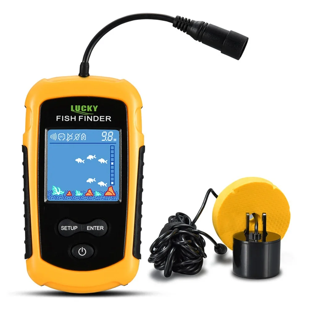Lucky LCD Color Screen Portabl - Fishing Depth Finder recension och pris