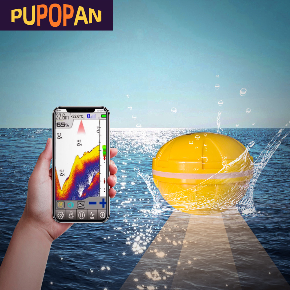 PUPOPAN 100M Brand New Smart P - Fishing Depth Finder recension och pris