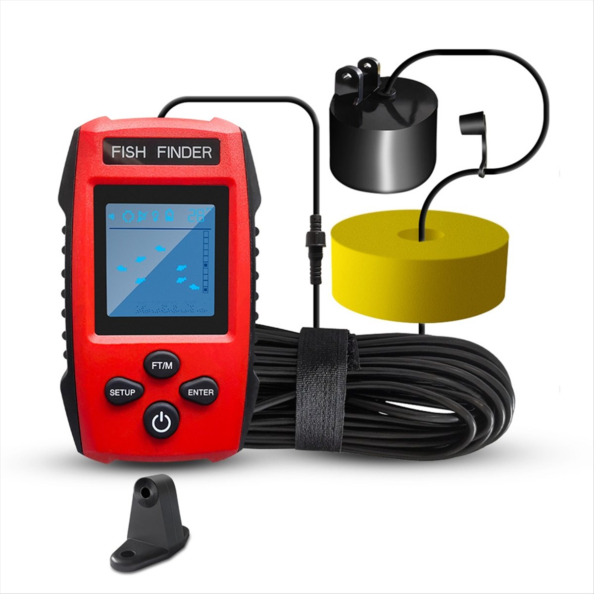 Color LCD Fish Finder Wired So - Fishing Depth Finder recension och pris