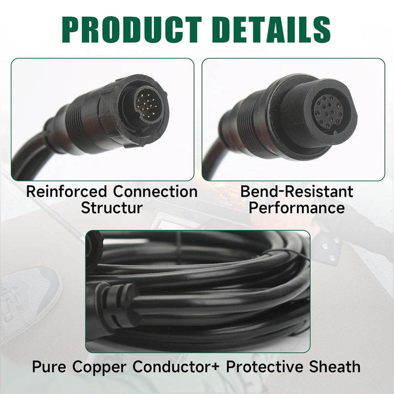 Fish Finders Adapter Cable 14  - Fish Finder Cable recension och pris